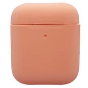 AirPods2専用 スマートシリコンカバー オレンジピンク AP2-SMS-OP