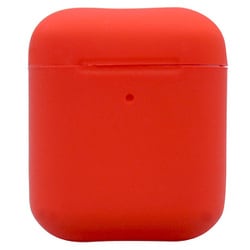 AirPods2専用 スマートシリコンカバー レッド AP2-SMS-RD