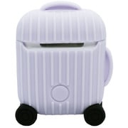 AirPods スーツケース 角丸 パープル AP-SCR-PU