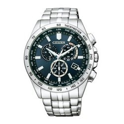 CITIZEN COLLECTION（シチズンコレクション） エコ・ドライブ電波時計 ダイレクトフライト クロノグラフ CB5870-91L