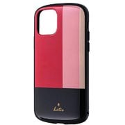 LP-IS19PLKF [iPhone 11 Pro 超軽量・極薄・耐衝撃ハイブリッドケース 「PALLET Katie」 トリコロールピンク]