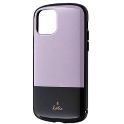 LP-IS19PLKH [iPhone 11 Pro 超軽量・極薄・耐衝撃ハイブリッドケース 「PALLET Katie」 ツートングレージュ]