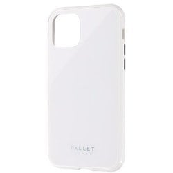 LP-IS19SGCWH [iPhone 11 Pro ガラスハイブリッドケース 「SHELL GLASS COLOR」 ホワイト]