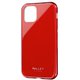 LP-IS19SGCRD [iPhone 11 Pro ガラスハイブリッドケース 「SHELL GLASS COLOR」 レッド]