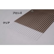 NONJISポリカ波板6尺 クリア NIPC-607NJ