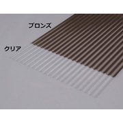 波板 ポリカーボネート製・エンボス クリア NIPC707NE