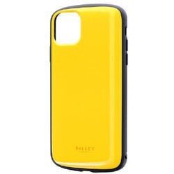 LP-IL19PLAYE [iPhone 11 Pro Max 超軽量・極薄・耐衝撃ハイブリッドケース「PALLET AIR」 イエロー]