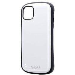 LP-IL19PLWH [iPhone 11 Pro Max 耐衝撃ハイブリッドケース「PALLET」 ホワイト]