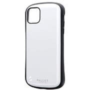 LP-IL19PLWH [iPhone 11 Pro Max 耐衝撃ハイブリッドケース「PALLET」 ホワイト]