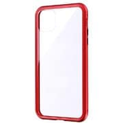 LP-IL19SGARD [iPhone 11 Pro Max ガラス&アルミケース「SHELL GLASS Aluminum」 レッド]