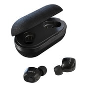 完全ワイヤレスイヤホン Bluetooth対応 HDSS搭載 ブラック OWL-SAMU-SE04-BK