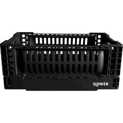 ヨドバシ.com - SLOWER スロウワー FOLDING CONTAINER Bask SMALL SLW156 BLACK 通販【全品無料配達】