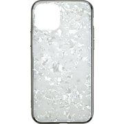 UNI-CSIP19M-0GSWH [iPhone 11 ケース Glass Shell Case white]