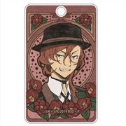 文豪ストレイドッグス アールヌーボーシリーズ パスケース 中原中也 [キャラクターグッズ]