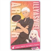 衛宮さんちの今日のごはん ABSパスケース イリヤスフィール＆アーチャー [キャラクターグッズ]