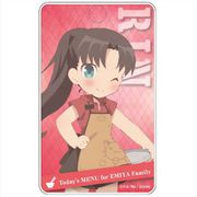 衛宮さんちの今日のごはん ABSパスケース 遠坂凛SD [キャラクターグッズ]