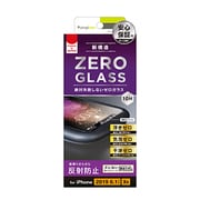 TR-IP19M-GMF-AGBK [iPhone 11/XR 気泡なし 反射防止 フレームガラス ブラック]