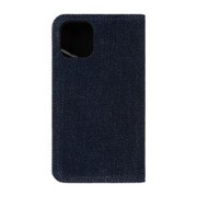 iPhone 11 Pro 2-PIECE FOLIO CASE Blue Denim/Black Denim White Diesel Logo DIPH-037-DENVL