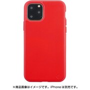 UUIPEFHS10 [iPhone 11 100％ ECO LEATHER/ECO BACK SHELL CASE/Red]