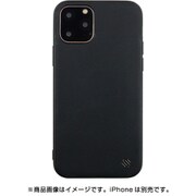 UUIPDFHS16 [iPhone 11 Pro 100％ ECO LEATHER/6FT PROTECT CASE/Black]