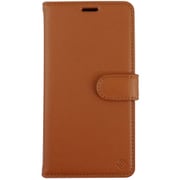 UUIPEFHS31 [iPhone 11 2 IN 1 ECO LEATHERF 6FT PROTECT CASE /Brown BEIGE]