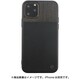UUIPDFHS33 [iPhone 11 Pro ECO LEATHERF GENUINE WOOD BACK SHELL/Black Black Wood]
