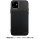 UUIPEFHS34 [iPhone 11 ECO LEATHERF GENUINE WOOD BACK SHELL/Black Black Wood]