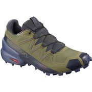 SPEEDCROSS 5 GORE-TEX W L40925900 BURNT OLIVE/CROWN BLUE/INDIA INK 22cm [トレイルランニングシューズ レディース]