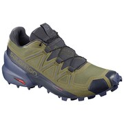 SPEEDCROSS 5 GORE-TEX W L40925900 BURNT OLIVE/CROWN BLUE/INDIA INK 22.5cm [トレイルランニングシューズ レディース]