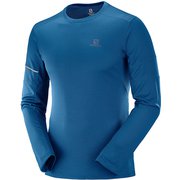 AGILE LS TEE M LC1165700 POSEIDON Sサイズ [ランニングウェア メンズ]