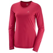 AGILE LS TEE W LC1158700 RIO RED Sサイズ [ランニングウェア レディース]