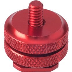 1/4インチ シューアダプター ダブル レッド E-6947