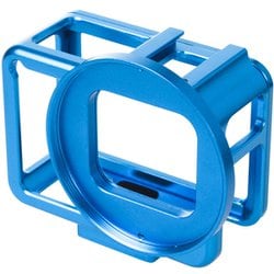 GoProHERO7用 アクションメタルプロテクターカバー ブルー E-2222