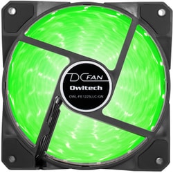 LEDリング付きNEWケース用ファン 120mm グリーン OWL-FE1225LL2-GN