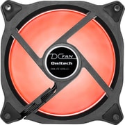 LEDリング付きNEWケース用ファン 120mm OWL-FE1225LLC-RE