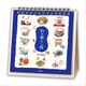 YDC-761-257 [限定 卓上カレンダー 和の暮らし暦]