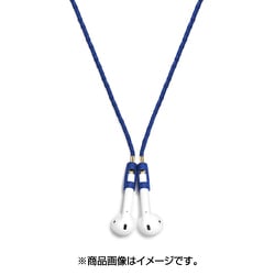 レザーストラップ Blue For AirPods TP-1003