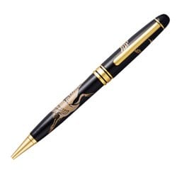 輪島塗蒔絵 雅風ボールペン 鶴 AX-8807