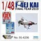 91-4236 航空自衛隊 F-4EJ改 スーパーファントム 302SQ ファイナルイヤー2019 白 [1/48スケール エアクラフト用デカール]