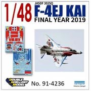 91-4236 航空自衛隊 F-4EJ改 スーパーファントム 302SQ ファイナルイヤー2019 白 [1/48スケール エアクラフト用デカール]