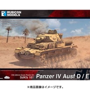 RB0076 IV号戦車 D/E型 [1/56スケール プラモデル]