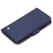 PG-19AFP11NV [iPhone 11 Pro用 スライドポケットフリップカバー ネイビー]