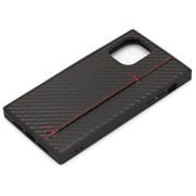 PG-19APT10BK [iPhone 11 Pro用 テクスチャーハイブリッドケース カーボン調ブラック]