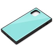 PG-19BGT04BL [iPhone 11用 ガラスハイブリッドケース ブルー]