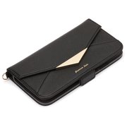 PG-19CFP06BK [iPhone 11 Pro Max用 ダブルフリップカバー ブラック]