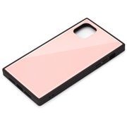 PG-19CGT03PK [iPhone 11 Pro Max用 ガラスハイブリッドケース ピンク]