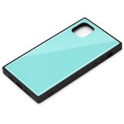 PG-19CGT04BL [iPhone 11 Pro Max用 ガラスハイブリッドケース ブルー]