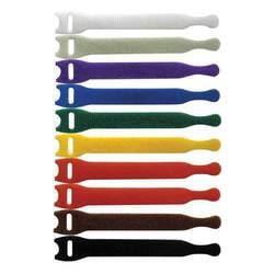 RIP-TIE 12.7mmX127mm リップタイライト 虹 10本巻X10 （100本） Y-05-XRL-RW