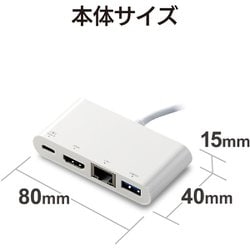 未使用品　USB3.1 次世代コネクタ　HDMIモデル エルコム　DST-C09