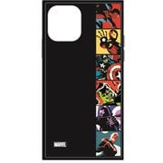 PG-DGT19A12AVG [iPhone 11 Pro用 ガラスハイブリッドケース アベンジャーズ/ポップアート]